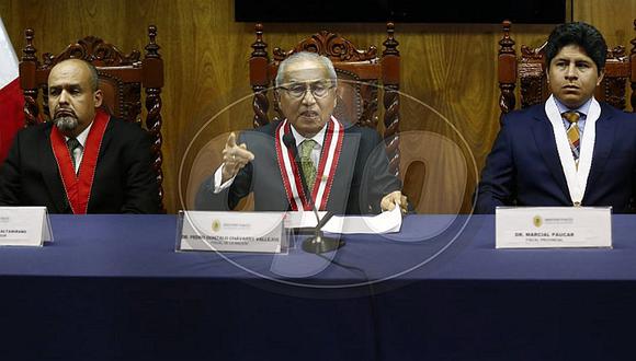 Pedro Chávarry reemplaza a Rafael Vela y José Domingo Pérez del caso 'Lava Jato' (FOTOS Y VIDEO)