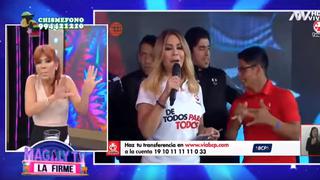 La respuesta de Gisela Valcárcel cuando Magaly Medina le invitó a su programa