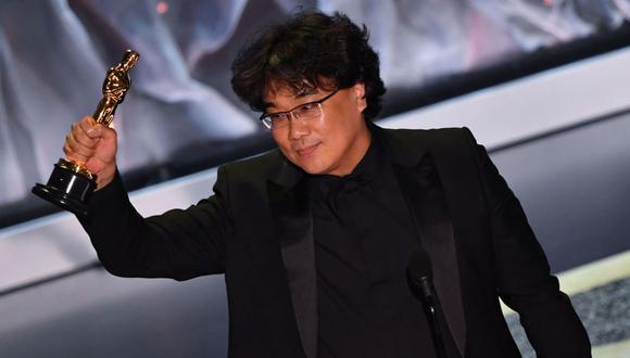 Bong Joon-ho fue elegido como Mejor director por “Parasite” en los Oscar 2020. (Foto: AFP)