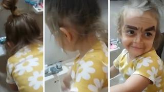 ¿Me maquillas como princesa? Tía "trolea" a pequeñita de la peor manera... (VIDEO)