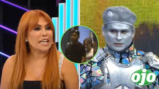 Magaly se burla EN VIVO de Robotín tras ampay de Robotina: “Tienes trabajo, pero no amor” 