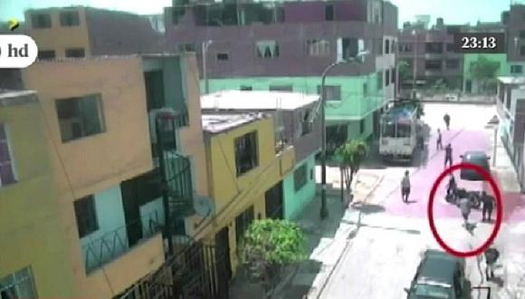 Carmen de la Legua: sujeto saca su arma y desata balacera como en Independencia (VIDEO)