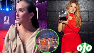 Daniela Darcourt ‘quema’ a Shakira y la graba leyendo su discurso en Premios Juventud: “Todo está seteado”