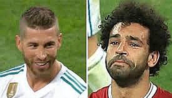 ​Sergio Ramos reía cuando Salah salía lesionado por su brutal falta (VIDEO)