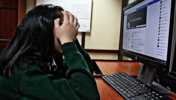Las menores entrevistadas afirmaron que sufren un mayor acoso en las redes sociales cuando tienen entre 12 y 18 años de edad. (Foto referencial: GEC)