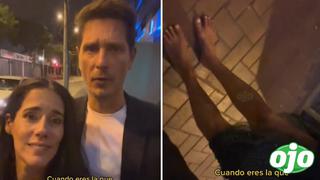 Gianella Neyra termina sin zapatos tras fiesta con Christian Rivero: “Se perdió el glamour”