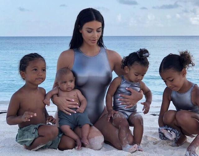 Kim Kardashian enternece a sus seguidores con mensaje a sus hijos en Instagram. (Fotos: Instagram)