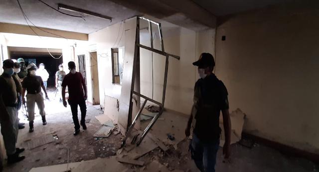 Chiclayo: Reclusos ingresaron a oficinas administrativas y provocaron destrozos.