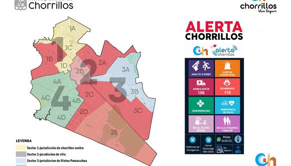 Lanzan aplicativo 'Alerta Chorrillos' para una respuesta inmediata ante asaltos, robos y otras emergencias. (Municipalidad de Chorrillos)