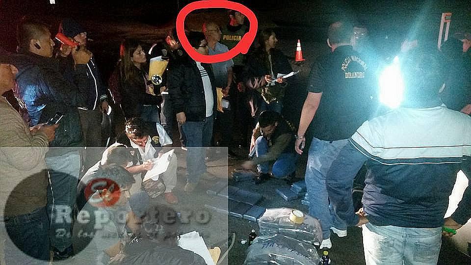 Áncash: ¡Comisario de Nuevo Chimbote cae con 109 kilos de cocaína!