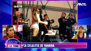 Yahaira Plasencia habló de sus ‘celulitis’: "Miran otra cosa” | VIDEO