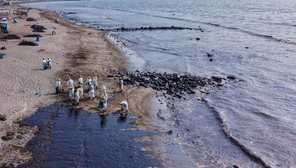 Nuevo derrame de petróleo de Repsol en el mar peruano es reportado por el OEFA y la Marina de Guerra. (Foto: Renzo Salazar / @photo.gec)