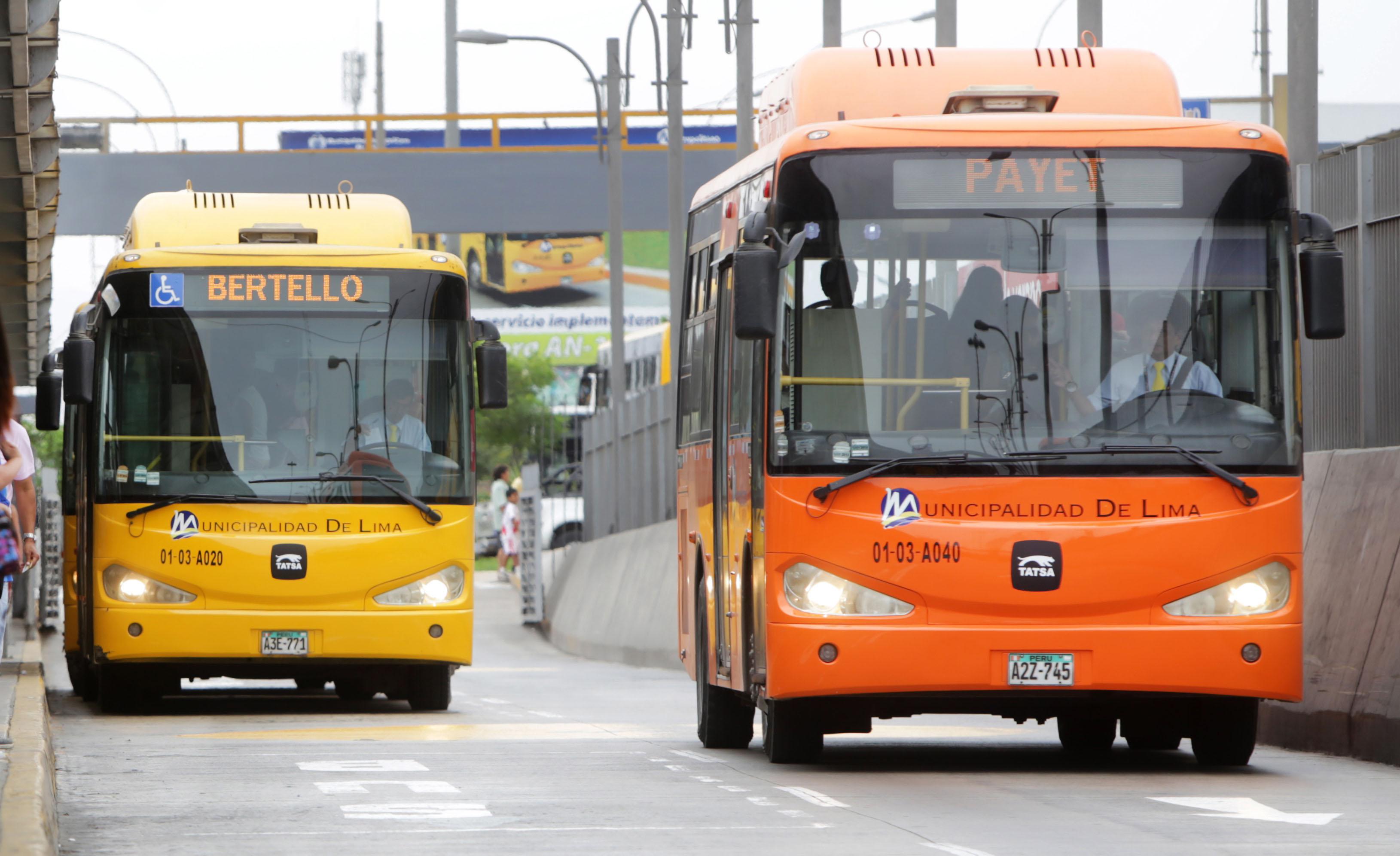 Se desviarán rutas alimentadoras del Metropolitano por obras