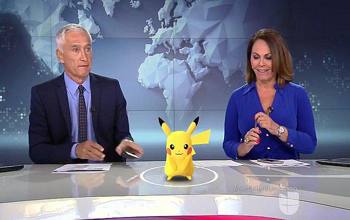 ​Pokémon Go: Pikachu sorprende a conductores en pleno noticiero en vivo