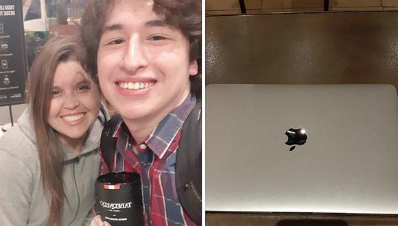 Chileno devuelve laptop olvidada y recibe un pisco peruano como recompensa | FOTO