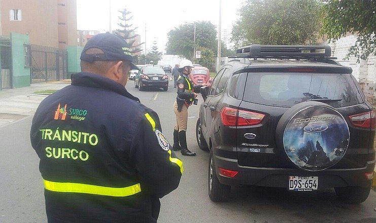 ​Surco coloca más de 100 fotopapeleteas en las últimas 48 horas