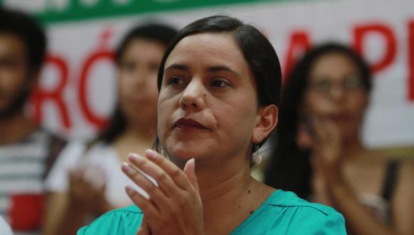 Verónika Mendoza dijo sentir indignación por las declaraciones del expresidente Ollanta Humala. (Foto: El Comercio)