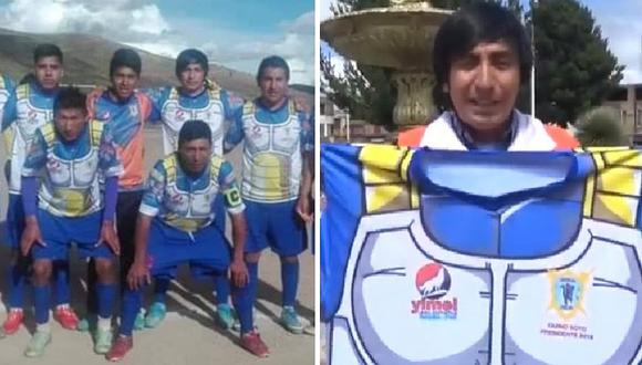 Los Sayayines de Ayaviri confiesan que utilizando camisetas de Gokú, el equipo comenzó a ganar (VIDEO)