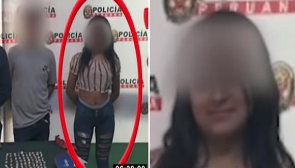 Adolescente de 14 años se ríe de la policía tras ser detenida por robar (VIDEO)