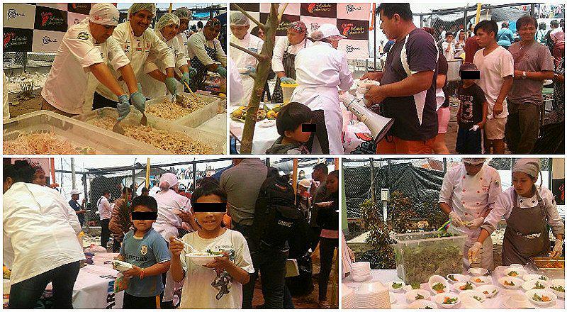 ¡Sigue la solidaridad! Elaboran el ceviche amazónico más grande del mundo por Cantagallo