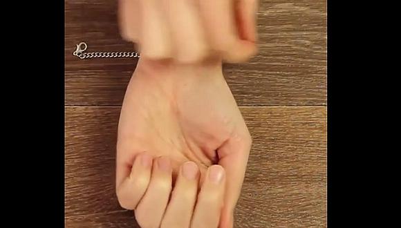 ​Facebook: Con este técnica nunca más pediras ayuda para abrocharte la pulsera [VIDEO]