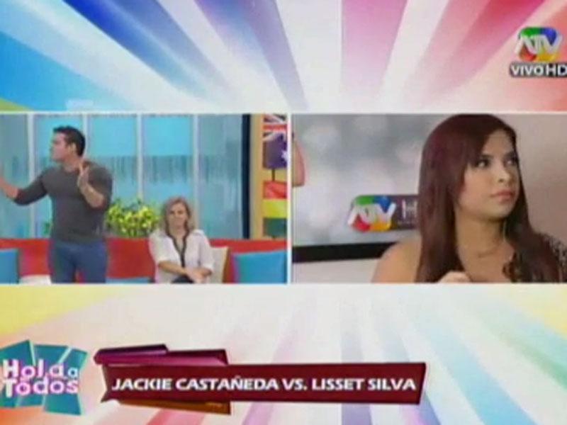 Así reaccionó Christian Domínguez tras pelea de Jackie Castañeda y Lisset Silva [VIDEO] 
