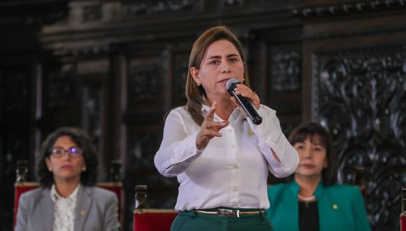 La ex ministra de Salud, Rosa Gutiérrez. (Foto: @Minsa_Peru)