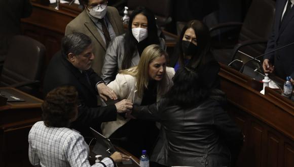 Alva Prieto protagonizó un incidente en el Congreso. (Fotos: Cesar Campos/@photo.gec)