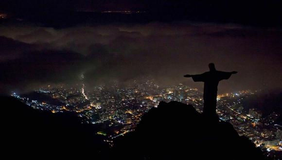 La Hora del Planeta: Así apagó sus luces el Cristo Redentor de Brasil 