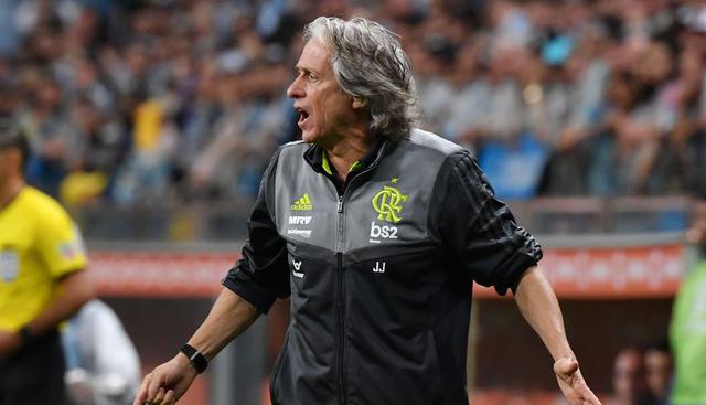 2.- Jorge Jesús (Flamengo): 133 votos (36%). (Foto: AFP)