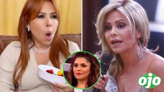 Lady Guillén mete su cuchara en bronca de Magaly y Gisela: “Son unas divas”