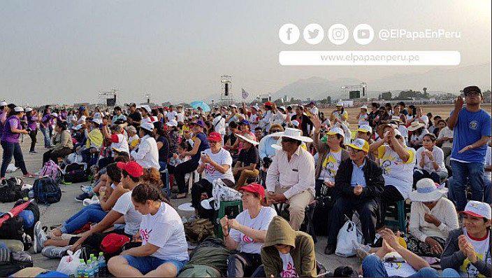 Fotos muestran cómo luce Las Palmas a 6 horas de misa del papa Francisco