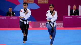 Lima 2019: Perú gana medalla de bronce en taekwondo poomsae pares mixtos