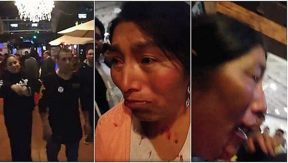 ​Facebook: usuario captó terrible agresión a mujer dentro de conocido restaurante (VIDEO)