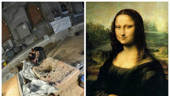 Arqueólogos encuentran un fémur que podría ser de la Mona Lisa