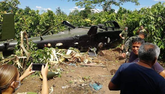Accidente fue registrado por unos vecinos (Foto: Ejército Peruano)