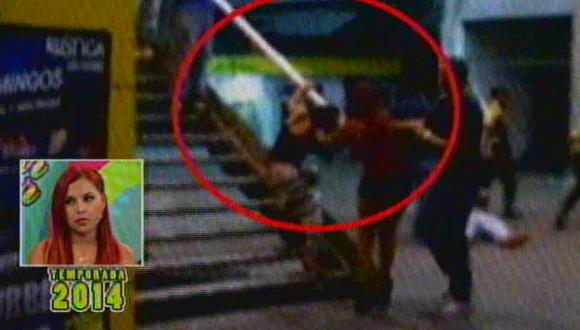 Lisset Silva jaló de los cabellos a una mujer y la arrastró por las escaleras [VIDEO] 