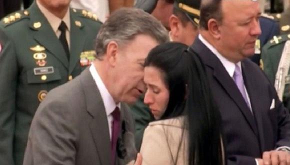 Juan Manuel Santos: Hermana de una víctima de las FARC le negó el saludo [VIDEO]