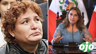 Abencia Meza le pide indulto a Dina Boluarte: “Póngase la mano al pecho”