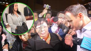 Susana Higuchi y Mark Vito llevan cena a la detenida Keiko Fujimori (FOTOS Y VIDEO)