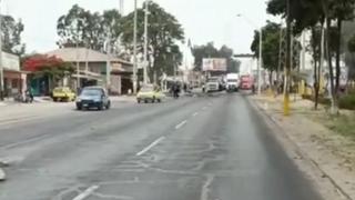 Ica: manifestantes dieron tregua de 40  minutos y liberaron kilómetro 299 de la Panamericana Sur para circulación de autos 