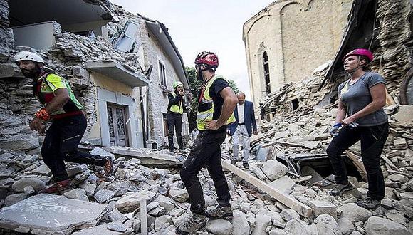 Terremoto en Italia: Cifra de muertos se eleva a 120 tras sismo de 6,2 grados
