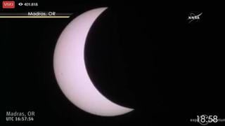 ​NASA transmite en vivo eclipse solar y rompe récords de audiencia