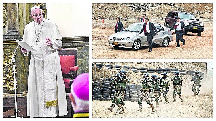 PNP alertó posible atentado contra Papa Francisco en Perú (FOTOS)