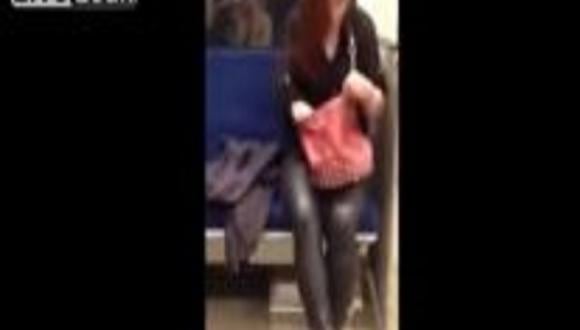 Mujer 'poseída' desata miedo en el subte de Canadá [VIDEO] 