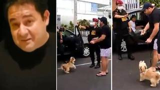 Hombre que acabó en la comisaría por pasear a su perro asegura que  policías se disculparon | VIDEO