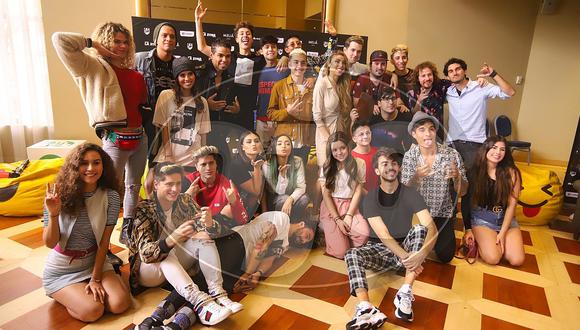 Los más famosos "youtubers" latinos llegaron a Lima para el Entel Media Fest 2018