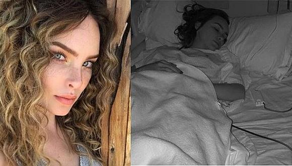 Belinda se muestra en cama de hospital: "6 de Mayo nunca te olvidaré"