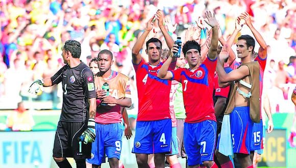 Costa Rica queda primero en grupo D