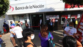 Bono 600: conozca dónde se ubican las agencias del Banco de la Nación que atienden desde las 6:00 a.m.